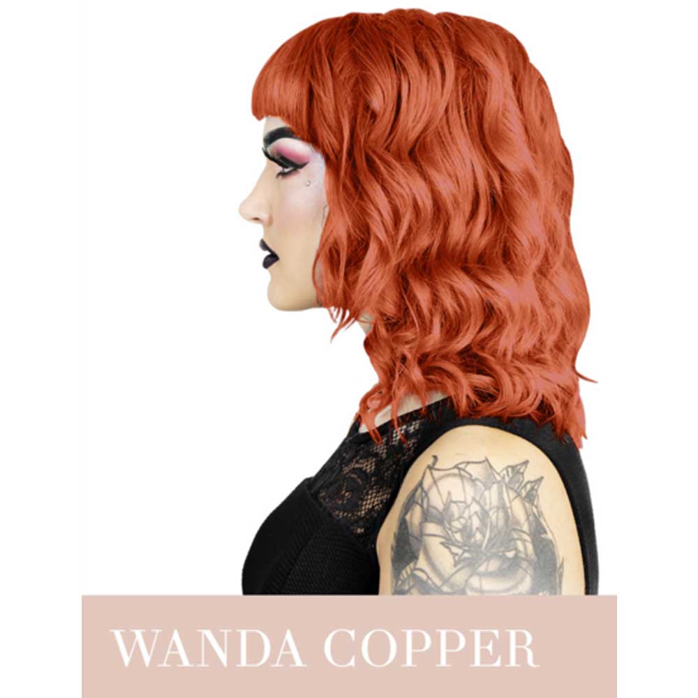 Hermans Amazing Haircolor - Wanda Copper Haarfärbemittel - Semipermanenter Haarfarbstoff - Kupferfarben